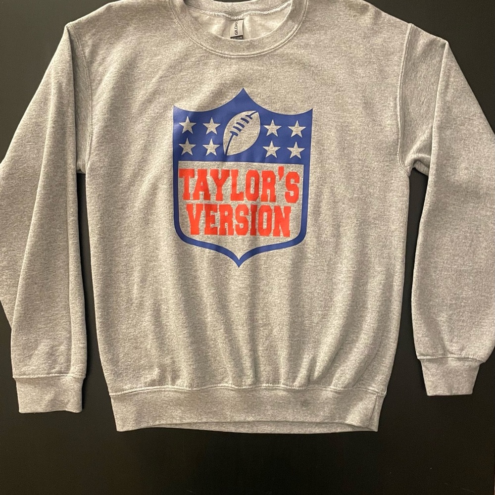 Gray Taylor's Version Sweatshirt
